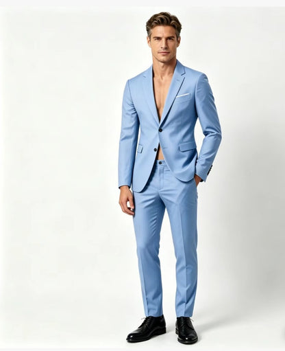 Modern Slim Fit Blazer & Trouser Set