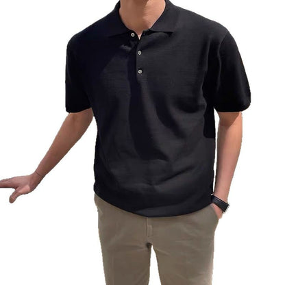 Lightweight Slim Fit Polo Shirt for Men