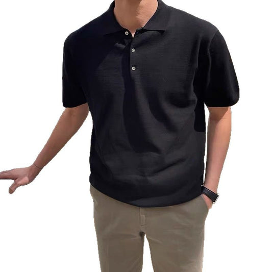 Lightweight Slim Fit Polo Shirt for Men
