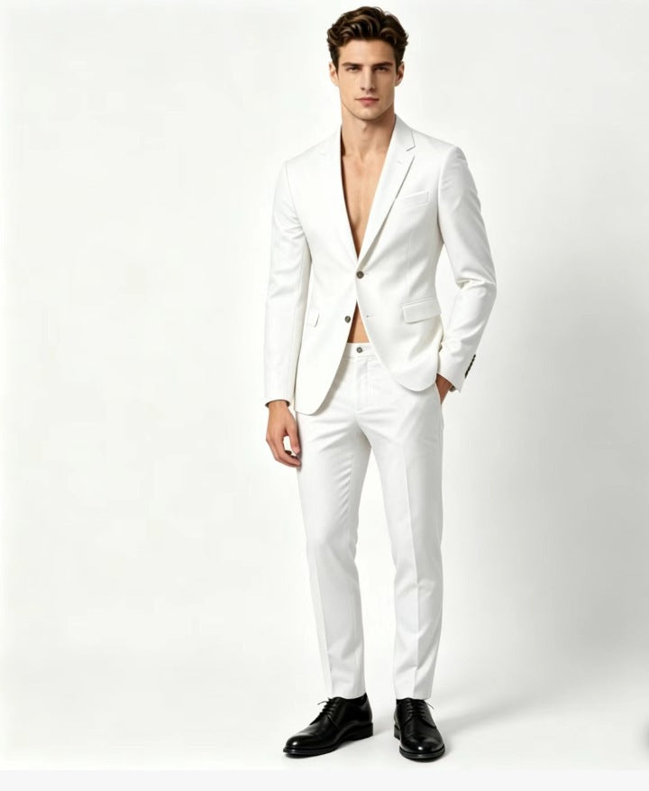 Modern Slim Fit Blazer & Trouser Set