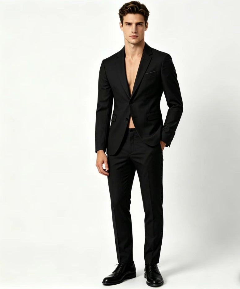 Modern Slim Fit Blazer & Trouser Set
