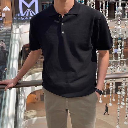 Lightweight Slim Fit Polo Shirt for Men