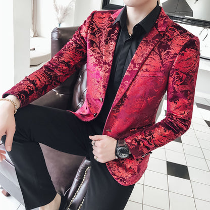 Modern Casual Suit Set for Men