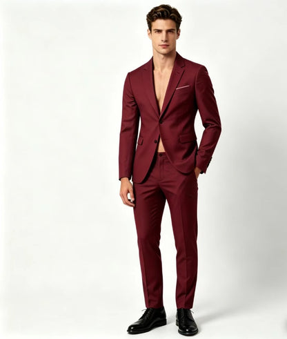 Modern Slim Fit Blazer & Trouser Set